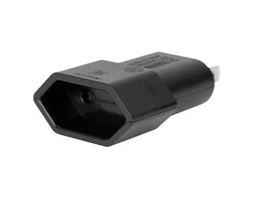 Reiseadapter 2 Pol Schweiz T11 / USA Stecker Schweiz / Buchse USA, max. 10A