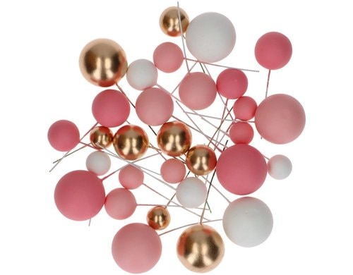 Backshop Simply Making Bubbles Einstecker Set 32 Stk, Rosa