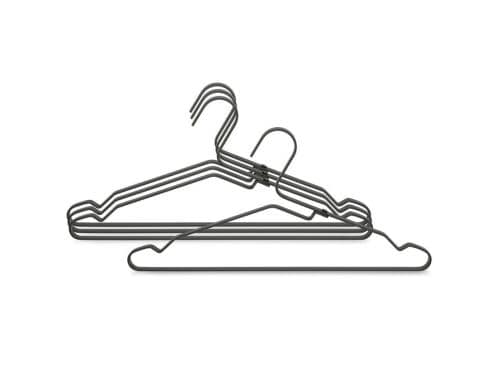 Brabantia Kleiderbügel 4er Set Aluminium