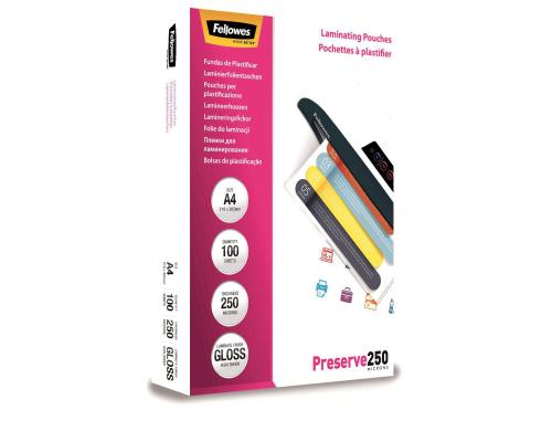 Fellowes Laminierfolien 250 Mikron 100 Stück, A4