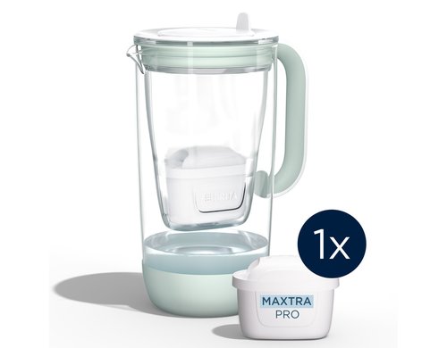 Brita Glaskrug Limited Edition hellgrün