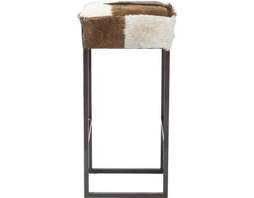 Kare Barhocker Country Life 106x48x48 cm (HxBxL), Kunstleder, Metall,