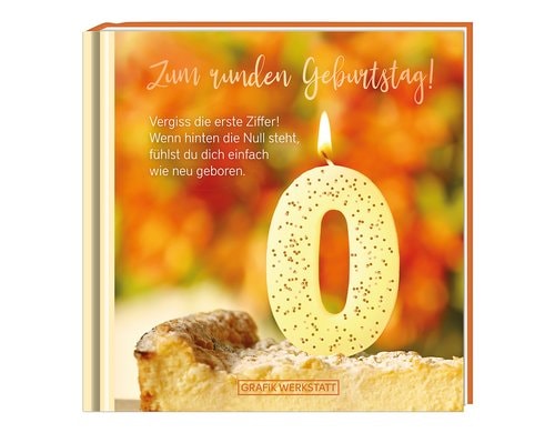Grafik Werkstatt Minibuch Zum runden Geburtstag!