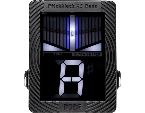 Korg Pitchblack XS Bass Stimmgerät, Pedal, schwarz, Bass