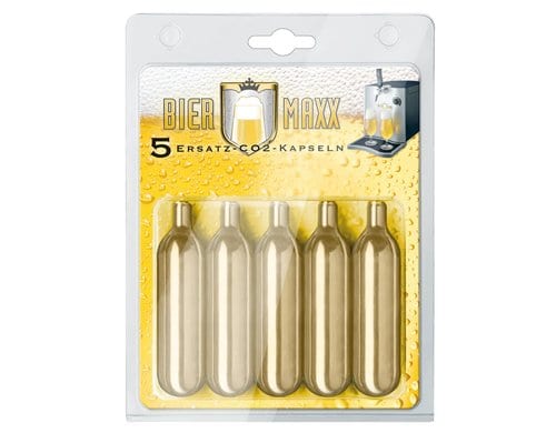 Bier Maxx CO2 Kapsel 5er Set Länge x Durchmesser 88.4x22mm