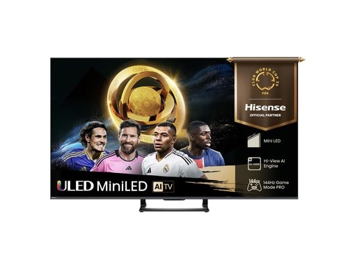 Hisense TV 55U7Q 55 Mini-LED 4K, 144Hz, 900 Nits