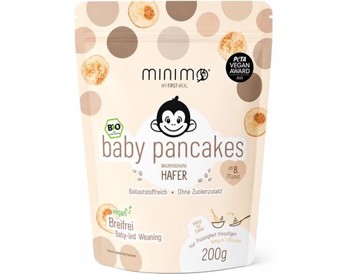 minimo Baby Pancakes 200g Hafer Pur