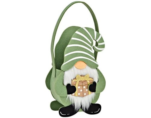 G. Wurm Filzkorb Wichtel Polyester, 15x25x9cm