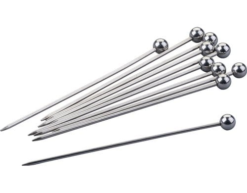 Fackelmann Cocktailpicker Edelstahl 10 Stück 8x8x108mm