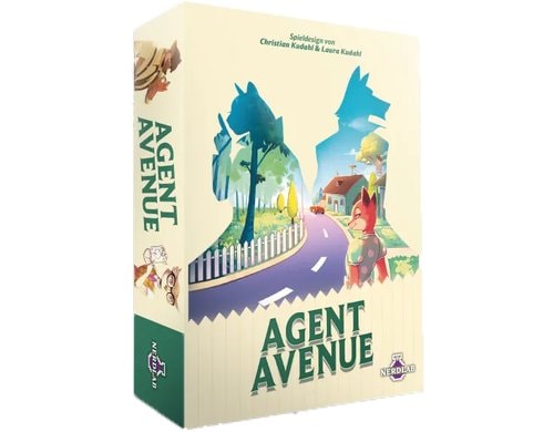 Agent Avenue Empfehlung SdJ 2025 Alter: 8+, für 2 Spieler