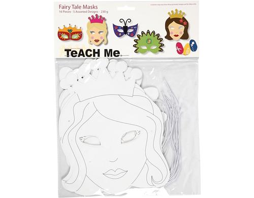 Creativ Company Masken aus Pappe 16 Stück, 230 g