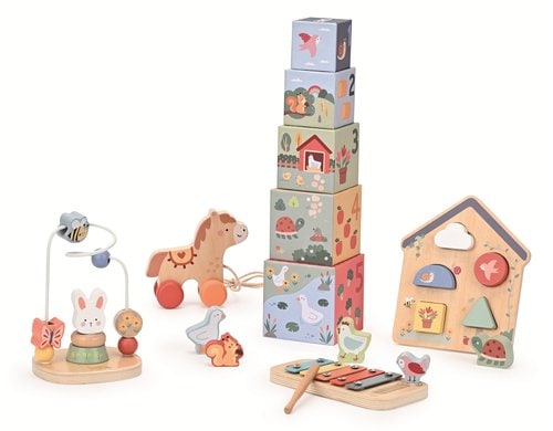 Spielba Stapelturm, Spiel- und Lernbox