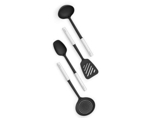 Brabantia New Profile Line Küchenhelfer Set Non-Stick, Edelstahl