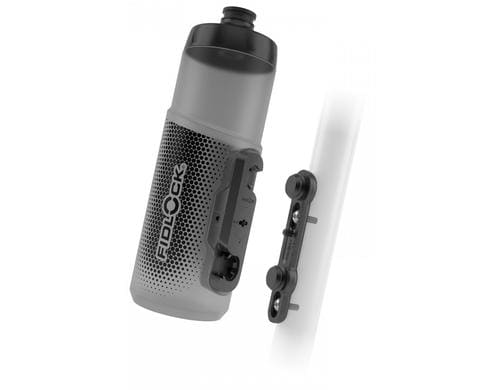 Fidlock Trinkflasche 600ml, Magnet-Befestigung, Transp. Black