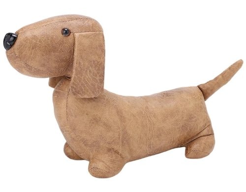 Chalet Türstopper Dackel Faussete 33cm braun
