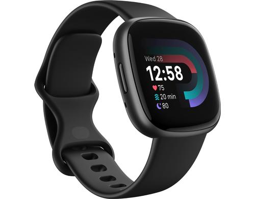 Fitbit Versa 4 Smartwatch black/graphite