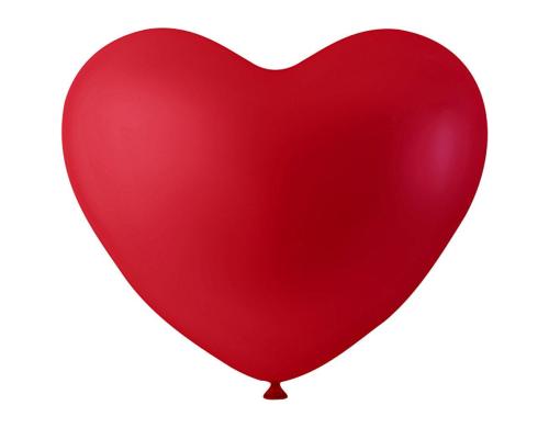 Creativ Company Ballons in Herzform rot 8 Stück