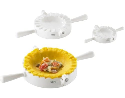 GEFU Ravioli-/Maultaschenf. VERONA 3tlg. Grössen Ø 12,5 cm/9,5 cm/6,0 cm