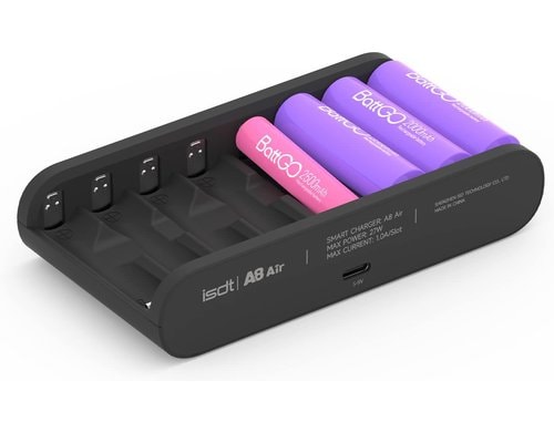 iSDT A8 Air Input DC 5-9V AAA,AA