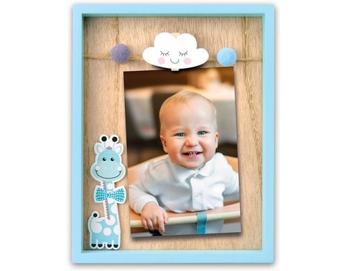 Zep Bilderrahmen Ryan Blue F: 10x15cm, R: 18.2 x 23.2cm