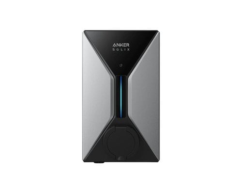 Anker V1 Smart EV Charger 22 kW, Typ 2, Schwarz, Grau, Socket