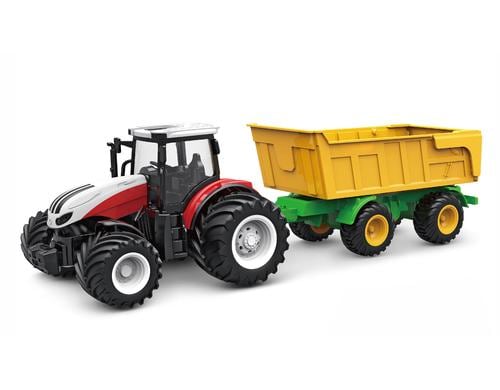 Amewi Toy Traktor mit Kippanhänger 1:24, RTR
