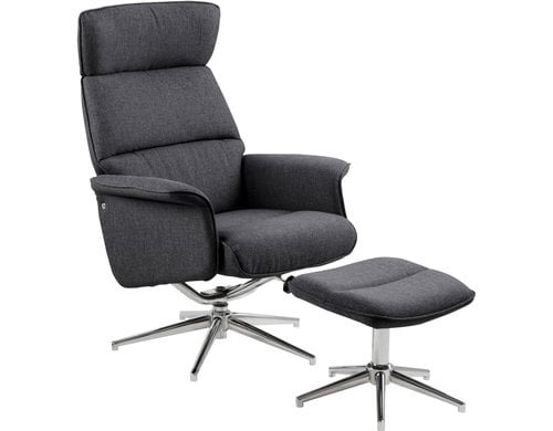 AC Design Sessel Alura Stahl/Polyurethane, Dark Grey