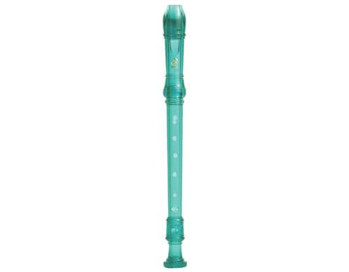 Yamaha YRS-20GB Blockflöte Sopran 3-teilig, Deutsches System, trans. blau