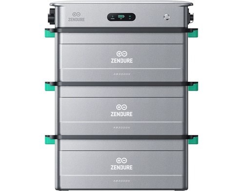 Zendure SolarFlow 2400 AC 8,64kWh Kit mit 3x AB3000X Erweiterungsbatterie