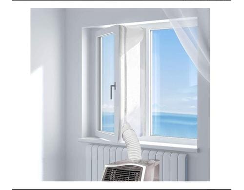 FURBER Fensterabdichtungkit 2 400cm L x 39cm H, Polyester, Weiss