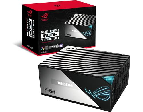 Asus ROG-THOR-1600W Titanium 80+ Titanium, OLED Display, PCI-E 5.0 ready