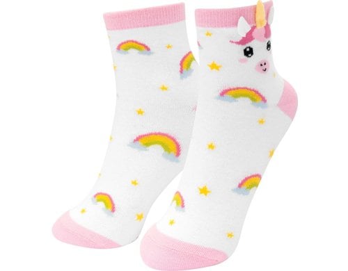 Sheepworld Zaubersocken Einhorn Grösse 30 - 35, waschbar (40 Grad)