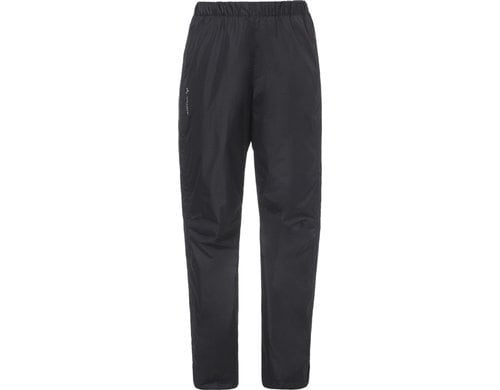 Vaude Fluid Full-Zip, Gr. 36, black Veloregenhose, lang, Damen