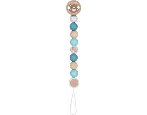 GOKI Schnullerkette Bär L= 21 cm