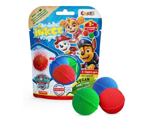 CRAZE Inkee Badekugeln 3er Set Paw Partol