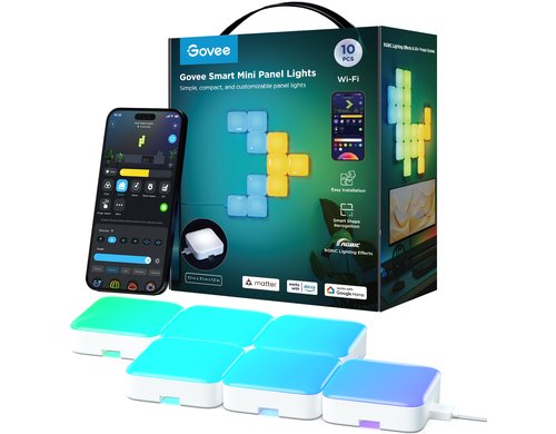 Govee Mini Leuchtpaneele Erweiterung, 6 er Pack