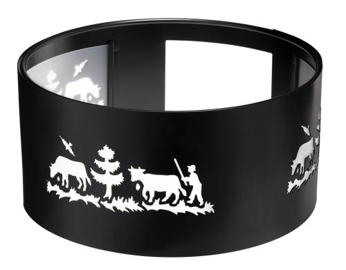 Heidi Cheese Line Rechaud-Windschutz Alpes für alle Rechauds bis 23cm Durchmesser