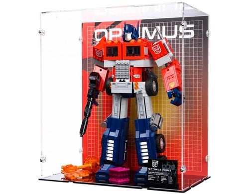 10302 Transformers: Optimus Prime mit schwarzem Boden
