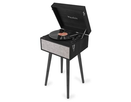 Audizio FremontBK Plattenspieler mit Unterbau, schwarz