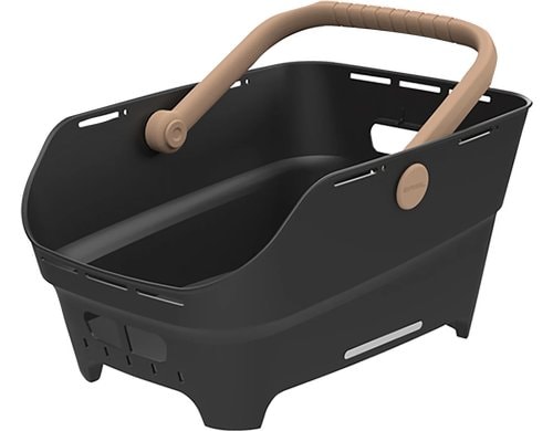 Basil Cento Neo MIK schwarz Gepäckträgerkorb, 21 L, 46x23x14cm