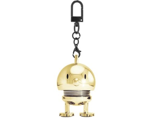 Hoptimist Taschenanhänger Gold 4x3.4x5.9 cm, ABS, Stahl
