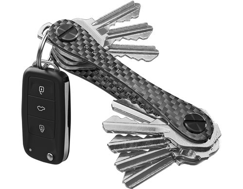 KeySmart 3K Schlüssel Organizer Ultra kompakter Schlüssel Organizer