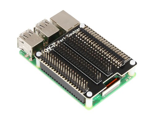 jOY-it RB-Port-Doubler,für Raspberry Pi stellt 4 GPIO Leisten zur Verfügung