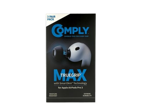 Comply TrueGrip MAX Airpods3 Schwarz rutschfest schweissfest