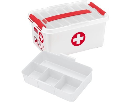 Sigma home Erste Hilfe Box 6 Liter 30x20x14.5cm, PP