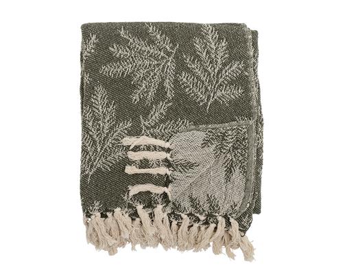 Bloomingville Decke Gabriela Rec. Baumwolle, L160,B130cm