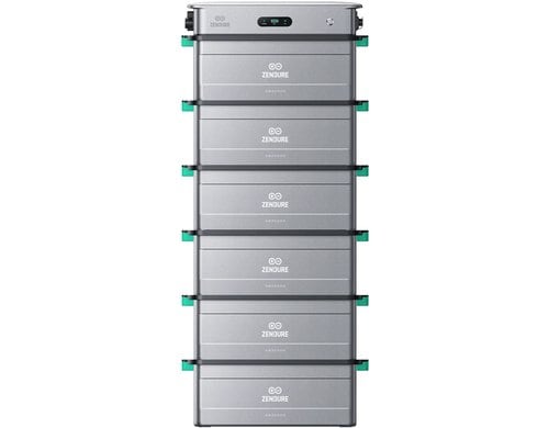 Zendure SolarFlow 2400 AC 17,28kWh kit mit 6x AB3000X Erweiterungsbatterie