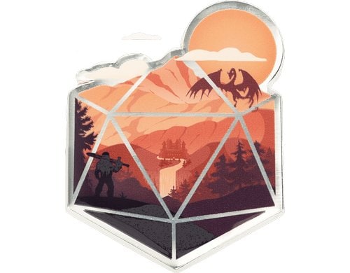 Anstecker The d20 Hero