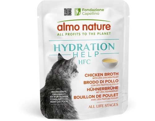 Almo Nature Hydration Help HFC 50g Hühnerbrühe