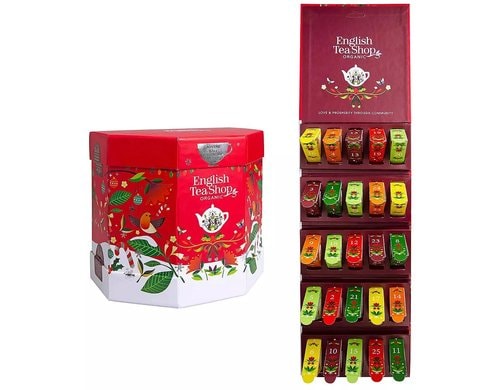 Adventskalender Tee Santa's Secret 25 Pyramidenbeutel